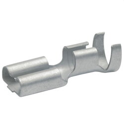 Klauke Flachsteckhülse n. DIN 6,3x0,8mm 4-6qmm...