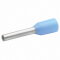 Klauke Aderendhülse n. DIN 0,75qmm 8mm hellblau VZ isoliert 1708