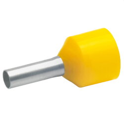 Klauke Aderendhülse n. DIN 6qmm 12mm hellgelb VZ f...