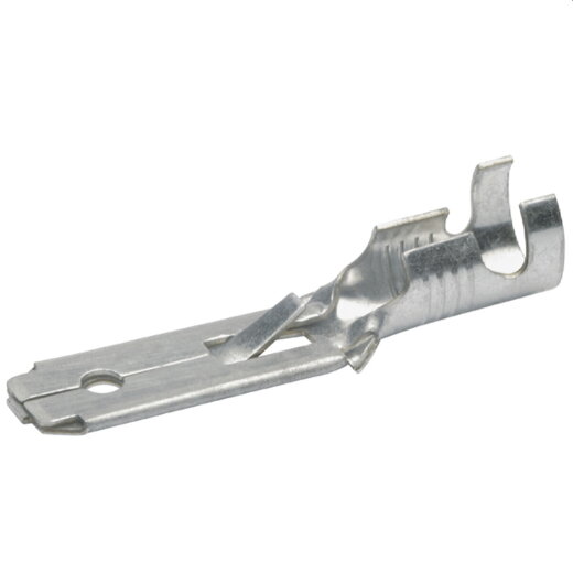 Klauke Flachstecker n. DIN 6,3x0,8mm 1,5-2,5qmm verzinnt 2230