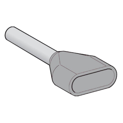 Schneider Electric Aderendhülse doppelt Ausführung normal 2,5mm2 grau AZ5DE0255