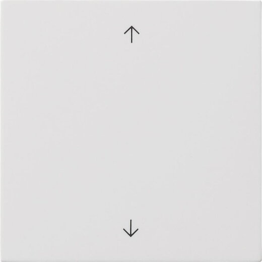 Gira Bedienaufsatz 5361112 S3000 Flächenschalter reinweiss 5361112