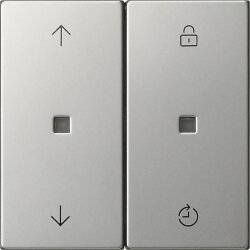 Gira Bedienaufsatz 5363600 S3000 System 55 Edelstahl 5363600