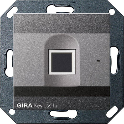 Gira Keyless In 261728 Fingerprint System 55 anthrazit 261728