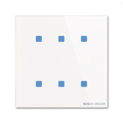 Busch-Jaeger Touch-Bedienelement TB/U6.4.11-CG 6fach