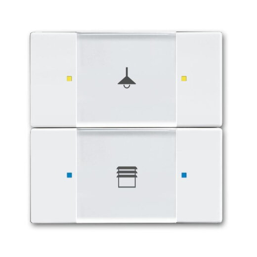 Busch-Jaeger 6126/02-84 2fach Bedienelement