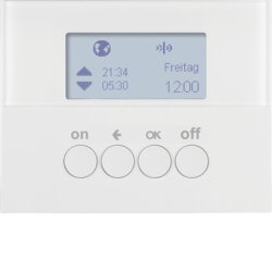 Berker Funk-Zeitschaltuhr 85745279 polarweiss...