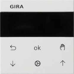 Gira Jalousieschaltuhr 536603 Display System 55 reinweiss