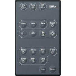 Gira Fernbedienung 211500 IR fuer PIR KNX