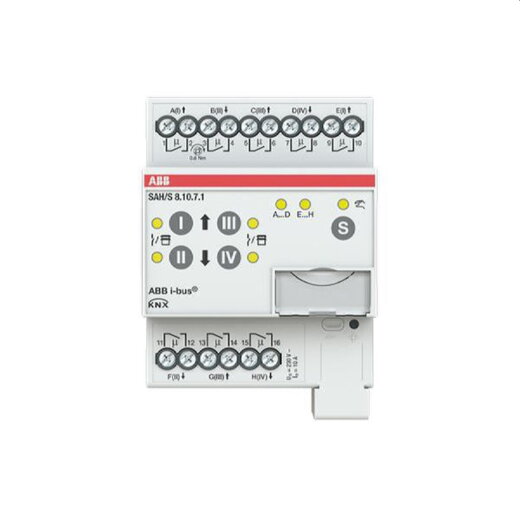 ABB Schalt-/Jalousieaktor SAH/S8.10.7.1 8fach 10A REG