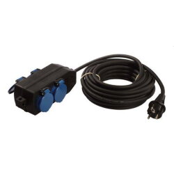 Bachmann Steckdosenleisten 4xSchuko Strom 10m