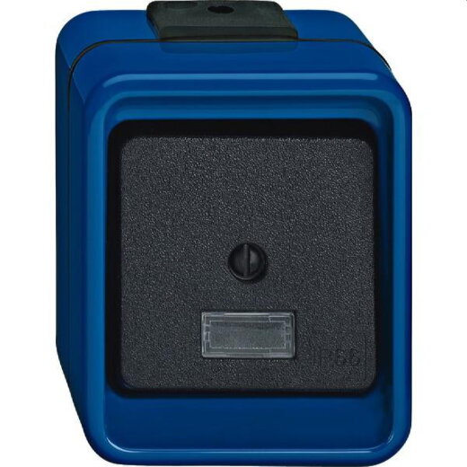 Merten Wippschalter 370675 blau/Wechsel schlagfest