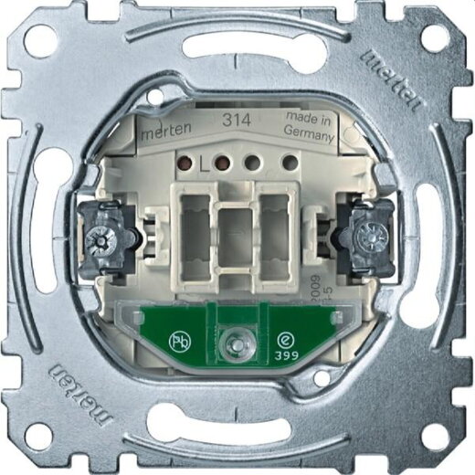 Merten Schaltereinsatz MEG3136-0000 1polig 10AX AC250V