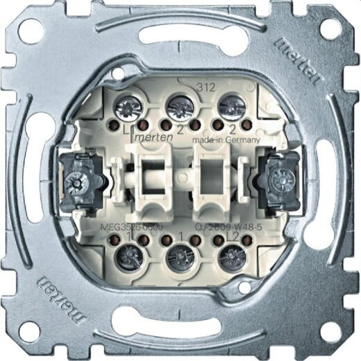 Merten Schaltereinsatz MEG3526-0000 1polig 16AX AC250V