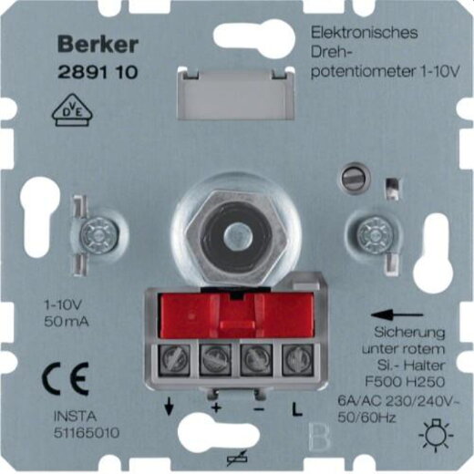 Berker Drehpotentiometer M3289110 1-10V
