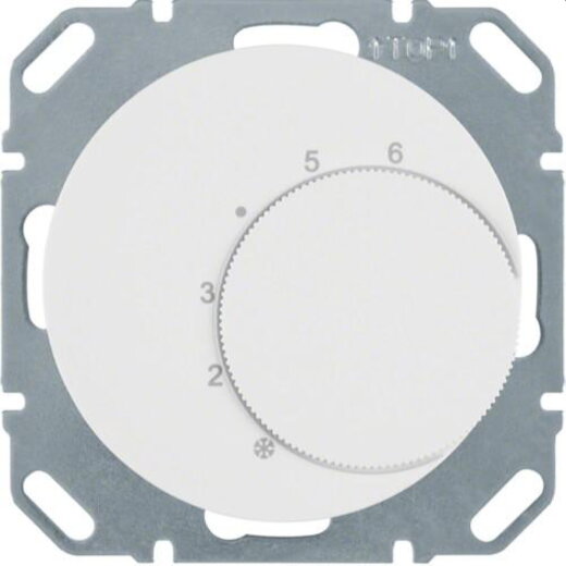 Berker Temperaturregler M320262089 polarweiss glaenzend