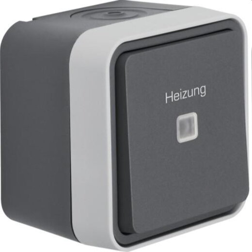 Berker Kontrollschalter (Notschalter) Heizung, M335663505