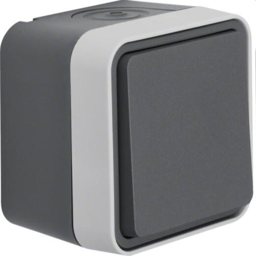 Berker Wechselschalter M330763505 lichtgrau