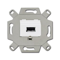 Busch-Jaeger 0261/12 alpinweiss Anschlussdose