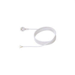 Bachmann Zuleitung 304.285 H05VV-F 3G1,0 3m weiss