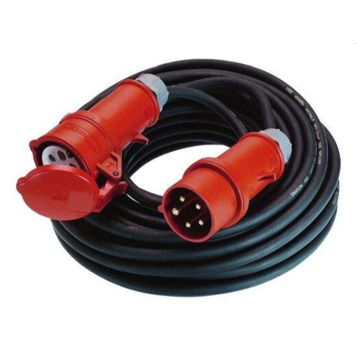 Bachmann CEE-Verlängerung 344.171 H07RN-F 5G1,5 schwarz 10m 16A