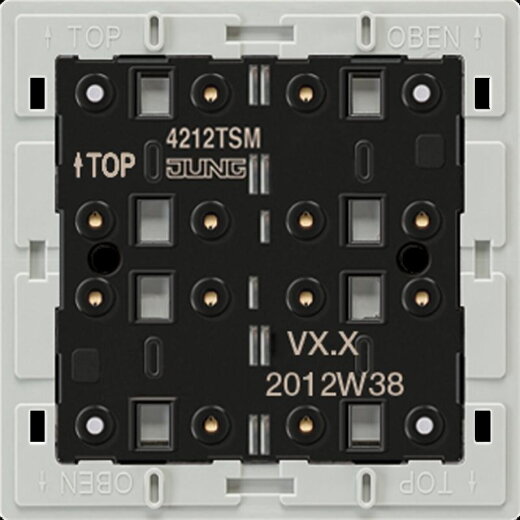 Jung Tastsensor-Modul 24 V AC/DC, 20 mA 1fach, Mehrdraht, F40 4212TSM