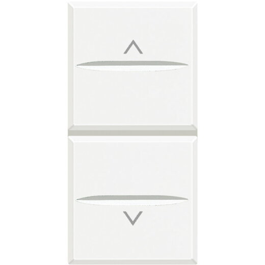 Bticino Jalousieschalter weiss