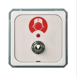 ELSO Ruftaster 735124 MEDIOPT Care reinweiß