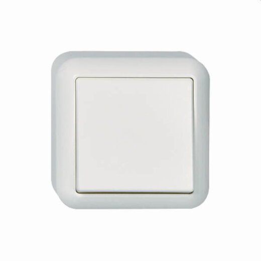 ELSO AP-Taster 382104 10A CONTURA reinweiß