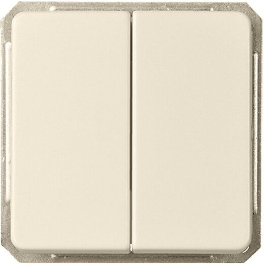 ELSO Doppelwechselschalter 221664 16A reinweiß