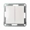 ELSO Doppelwechselschalter 361664 16A JOY reinweiß