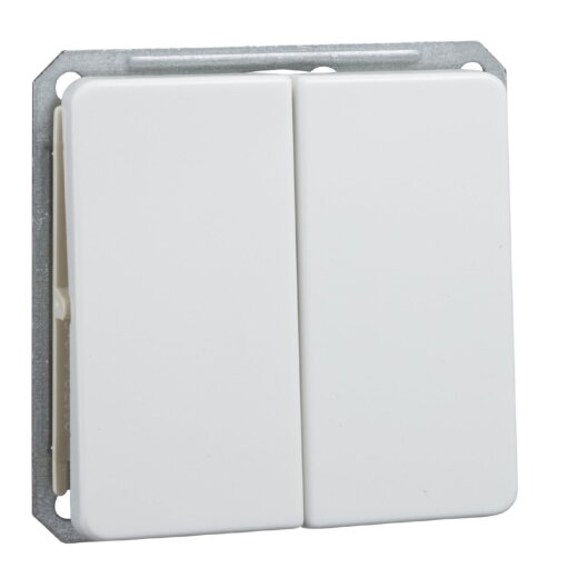 ELSO Doppelwechseltaster 212664 16A reinweiß