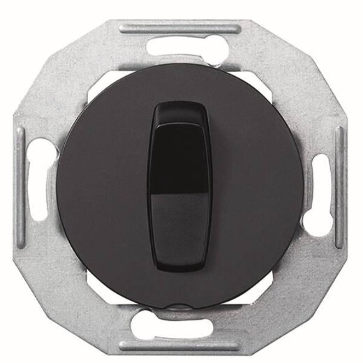 ELSO Universalschalter WDE011221 mit Zentralplatte sw Renova