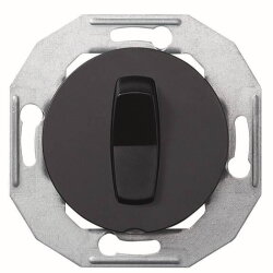 ELSO Universalschalter WDE011221 mit Zentralplatte sw Renova