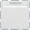 Berker Hotelcard-Schaltaufsatz 16406099 polarweiss samt 16406099