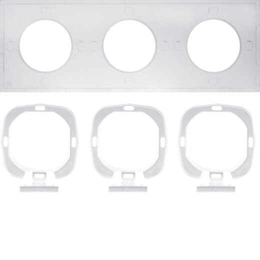 Berker Dichtungsset 10108903 3fach S.1 IP44 mit Flansch 10108903