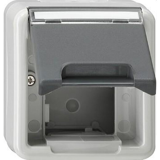 Gira Gehäuse 026230 f. Datentechnik WG AP grau