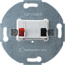 Merten Anschlussdose 466919 1fach polarweiss