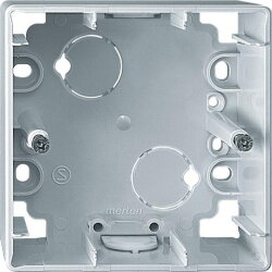 Merten AP-Gehäuse 519119 1fach polarweiss glaenzend