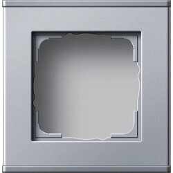 Gira Profil 136126 1fach 55 Aluminium