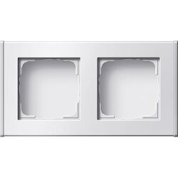 Gira Profil 136227 2fach 55 Farbe reinweiss