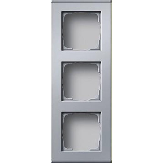 Gira Profil 136326 3fach 55 Aluminium