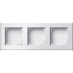 Gira Profil 136327 3fach 55 Farbe reinweiss