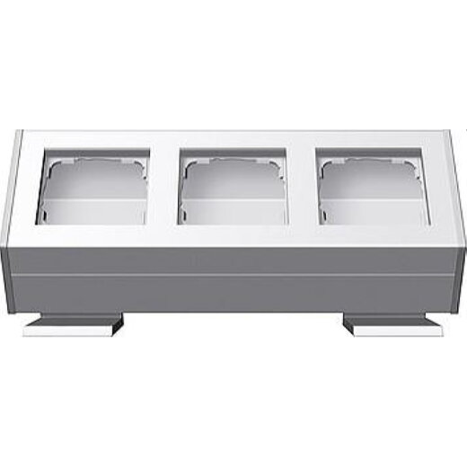 Gira Profil 119327 3fach + Befestig.winkel 55 rw