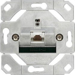 Gira Anschlussdose 245100 Einsatz 1fach Cat.6A Schneidklemm