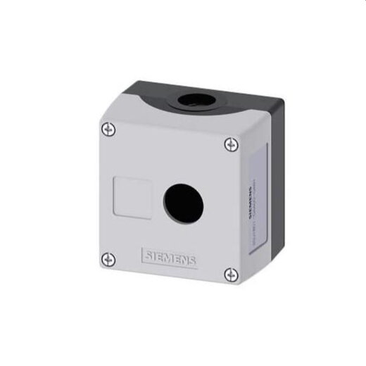 Siemens Gehäuse fuer Befehlsgeraete 22mm rund 3SU1801-0AA00-0AB1