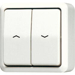 Jung Jalousietaster, 1-pol. (1 Antrieb) 250 V ~, AP...