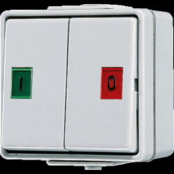 Jung Doppeltaster, 2 Wechsler, 10 A 250 V ~,...