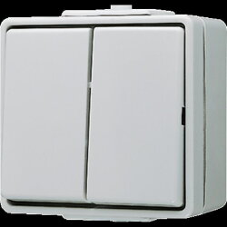 Jung Wippschalter, Serien, 10 AX 250 V ~, IP 44,...