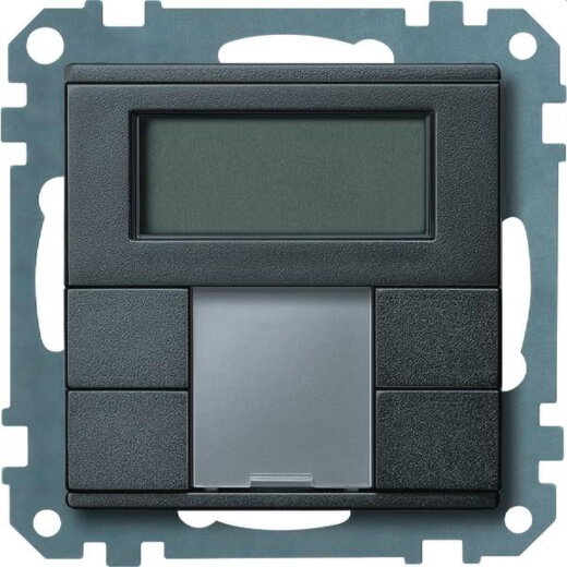 Merten Taster MEG6212-0414 2fach plus anthrazit